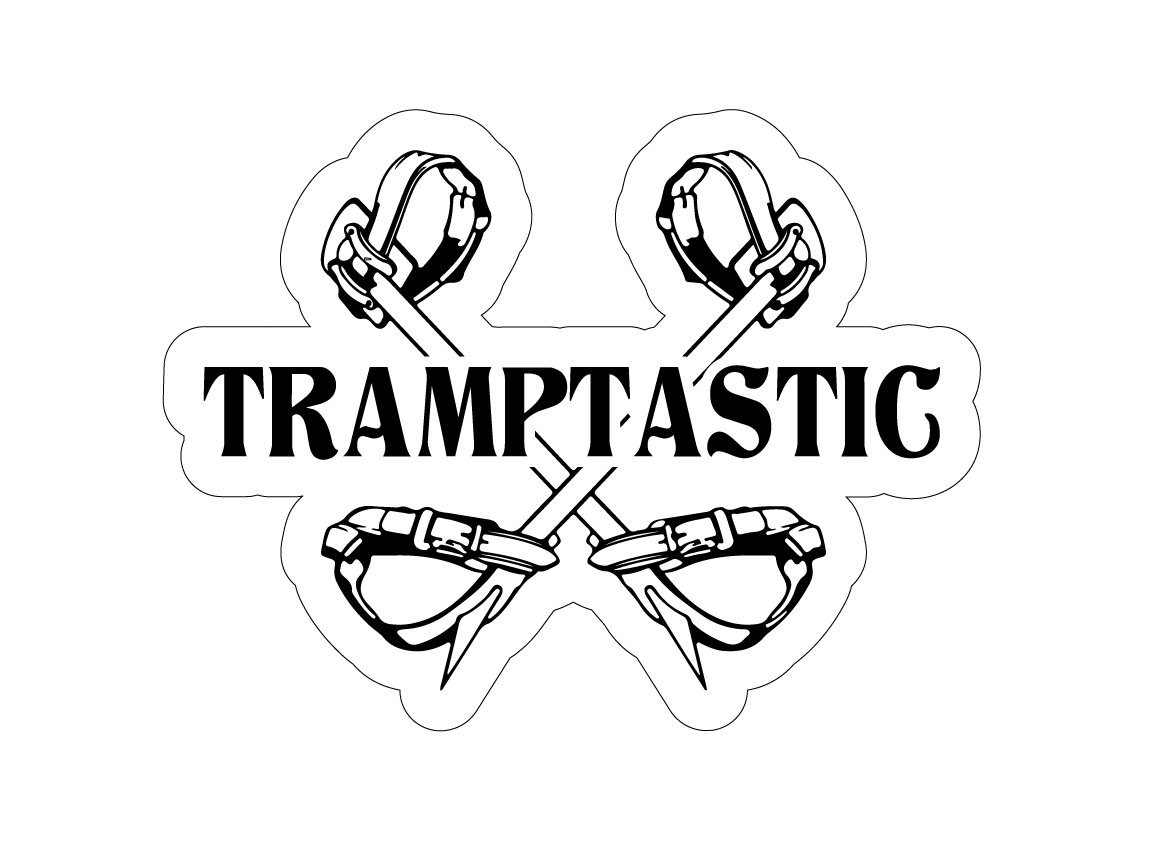 2" Vinyl Tramptastic Sticker